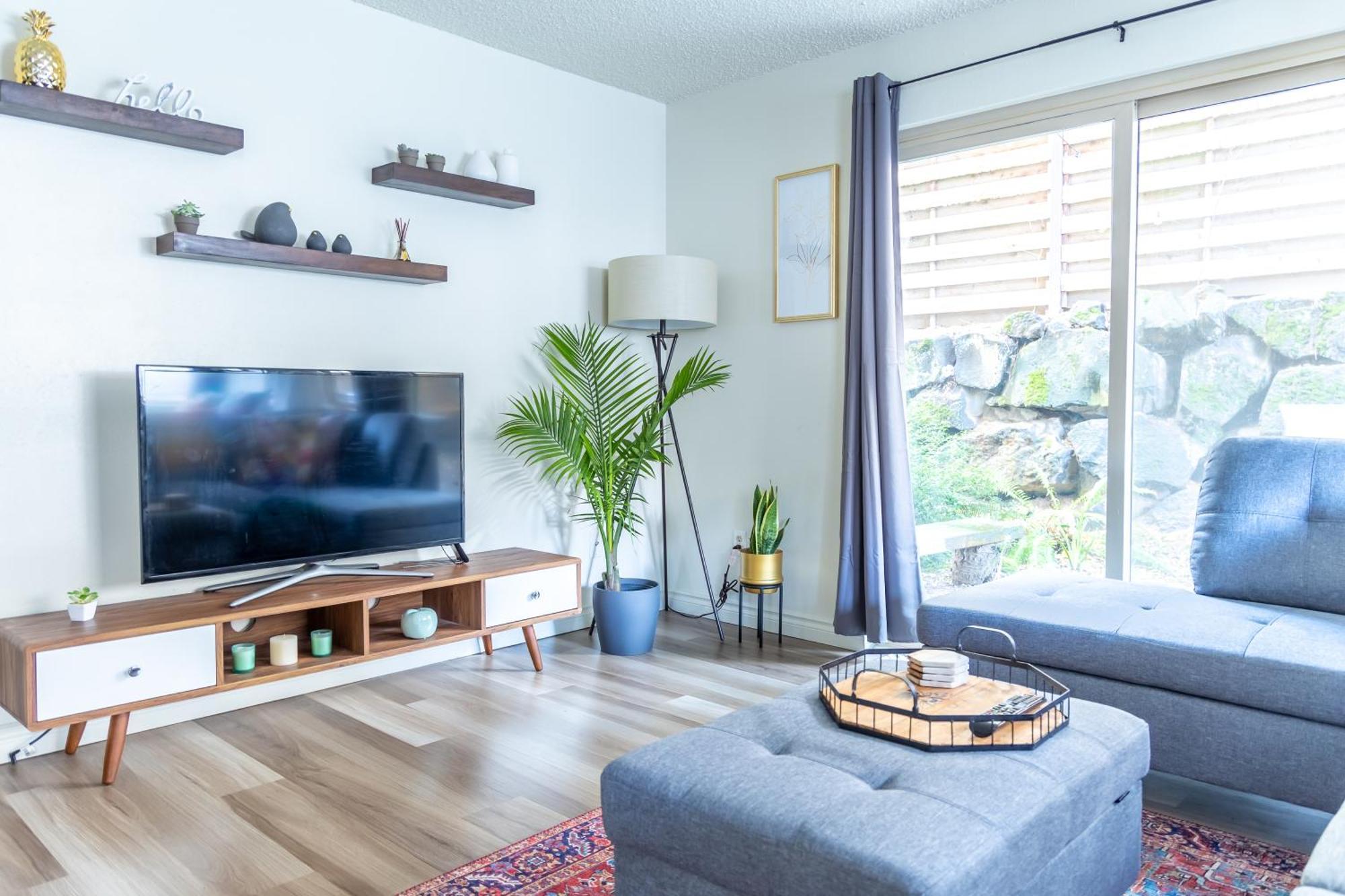 King Bed + Studio! Free Parking, Patio, Wfh Space! Seattle Esterno foto